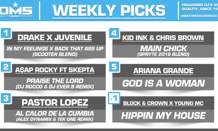 DMS Top 5 Picks Of The Week – 7/13/2018