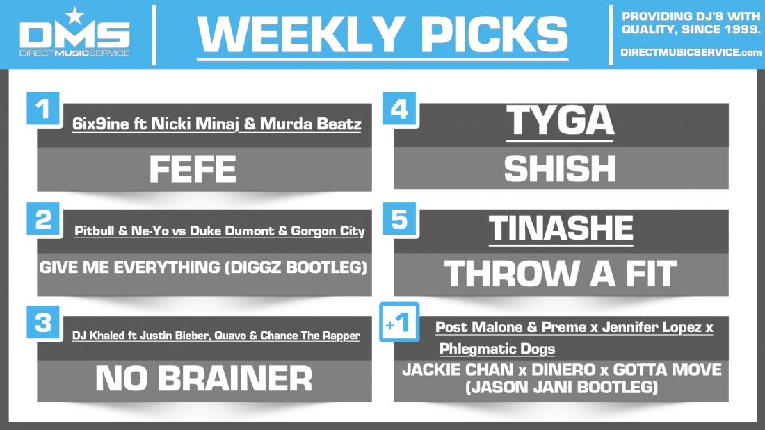 DMS Top 5 Picks Of The Week – 7/27/2018