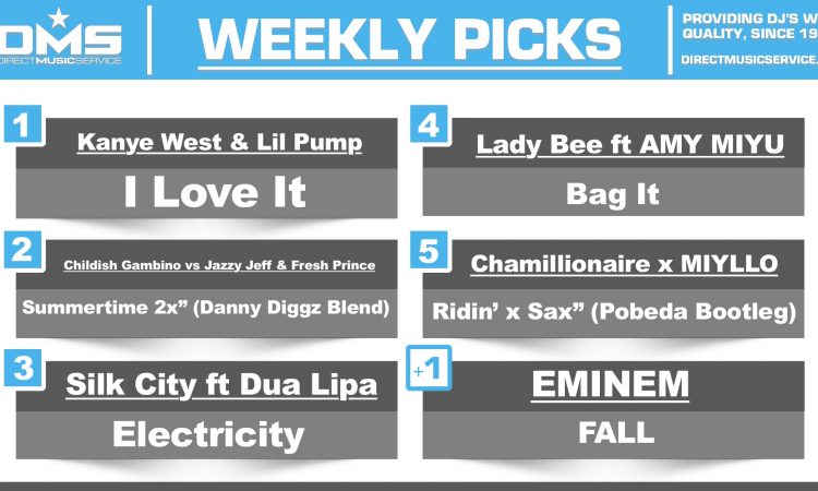 DMS Top 5 Picks Of The Week – 9/7/2018