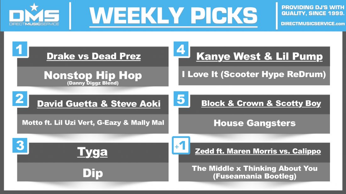 DMS Top 5 Picks Of The Week – 9/21/2018