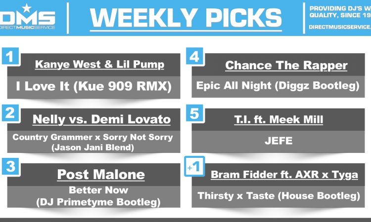 DMS Top 5 Picks Of The Week – 9/14/2018