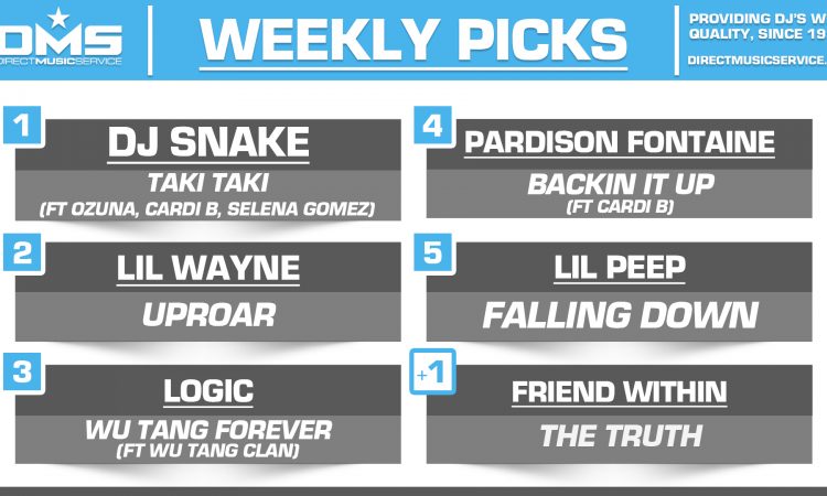 DMS Top 5 Picks Of The Week – 9/28/2018