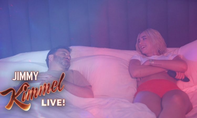 Dua Lipa Pranks Jimmy Kimmel