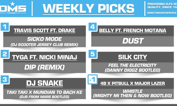 DMS Top 5 Picks Of The Week – 11/2/2018