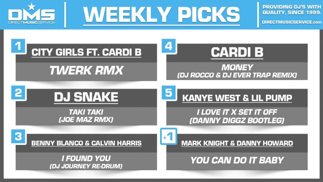 DMS Top 5 Picks Of The Week – 11/16/2018