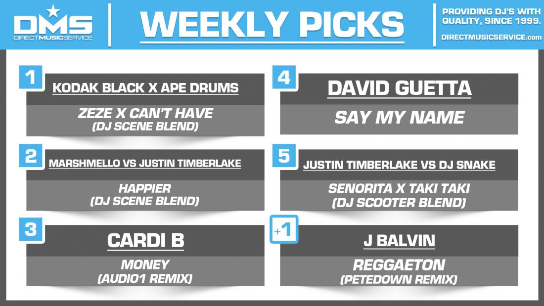 DMS Top 5 Picks Of The Week – 11/23/2018