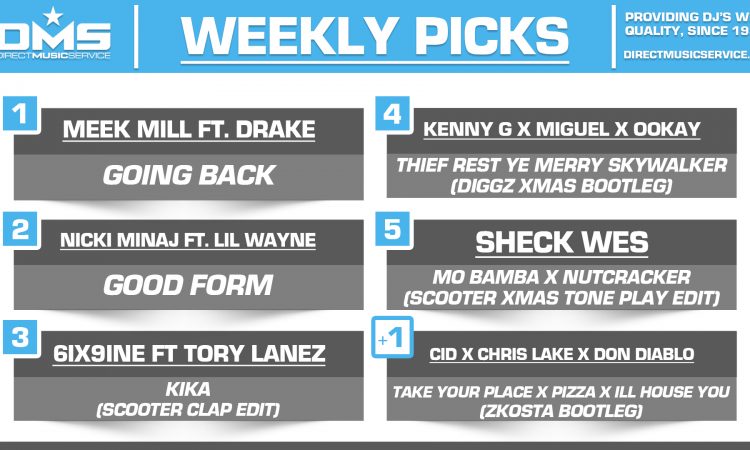 DMS Top 5 Picks Of The Week – 11/30/2018