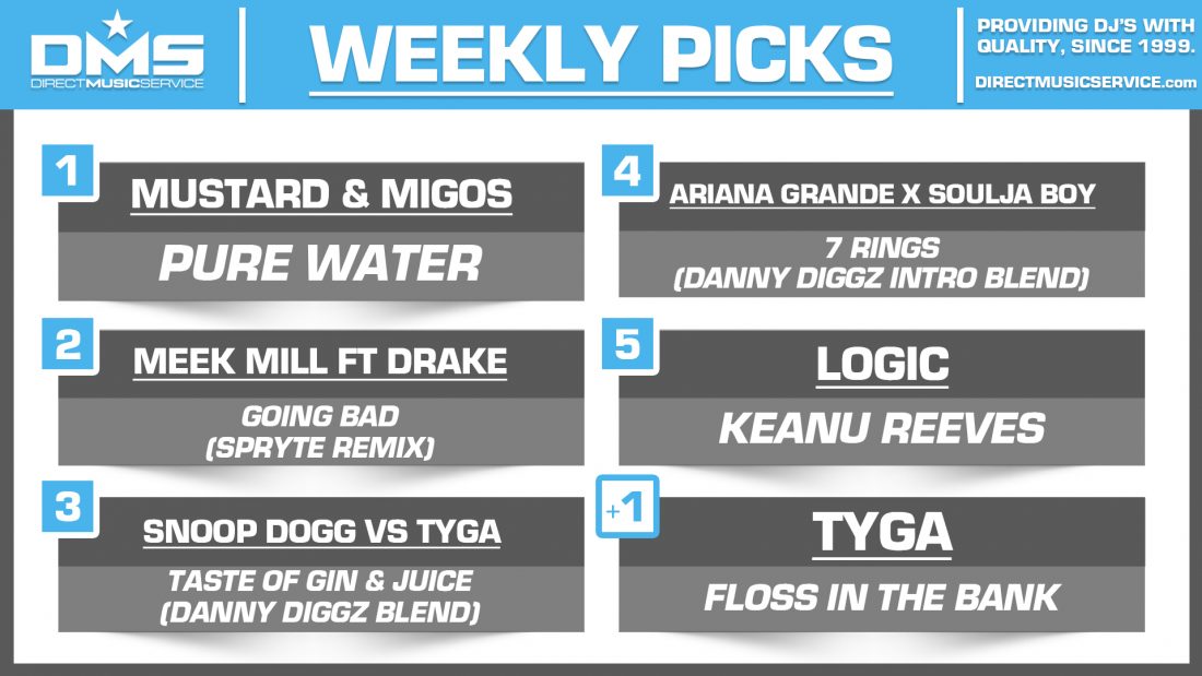 DMS Top 5 Picks Of The Week – 1/18/2019