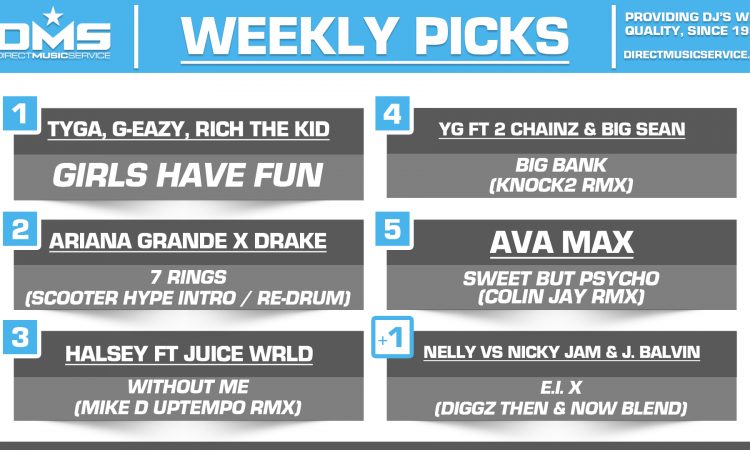 DMS Top 5 Picks Of The Week – 1/25/2019