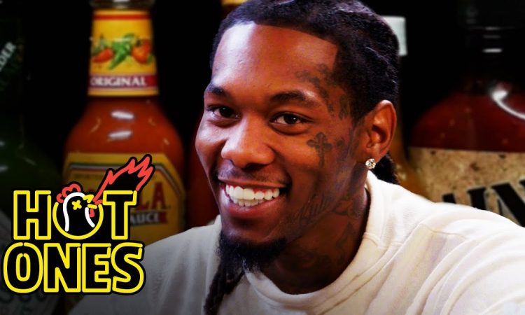 Offset Screams Like Ric Flair While Eating Spicy Wings | Hot Ones | First We Feast