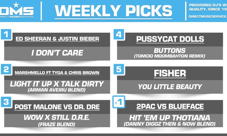 DMS TOP 5 PICKS OF THE WEEK – 5/13/19