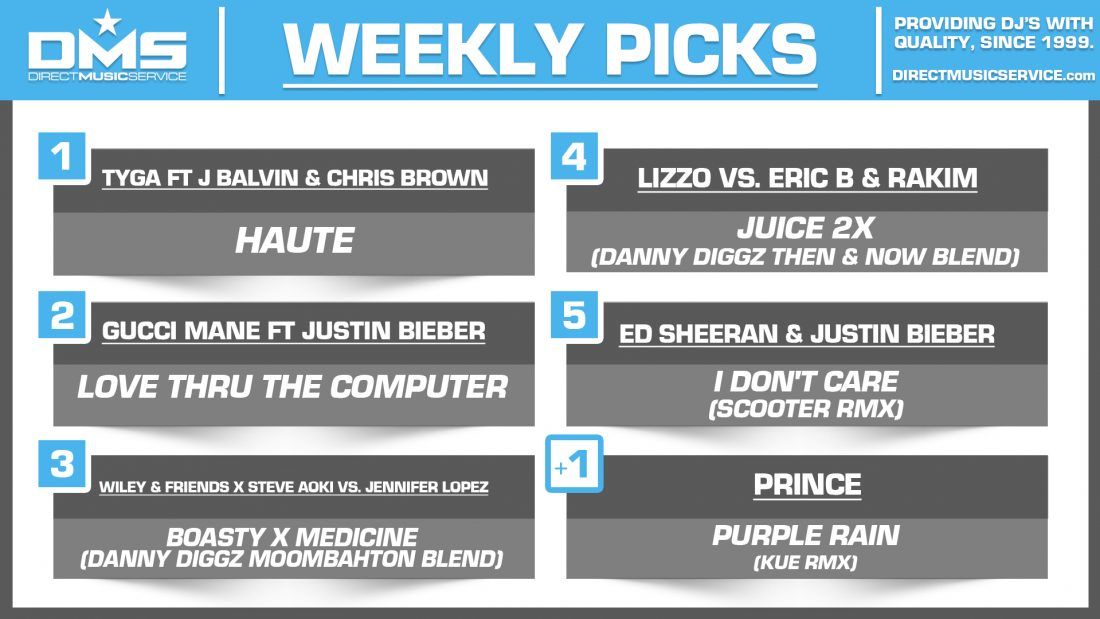 DMS TOP 5 PICKS OF THE WEEK – 6/10/19