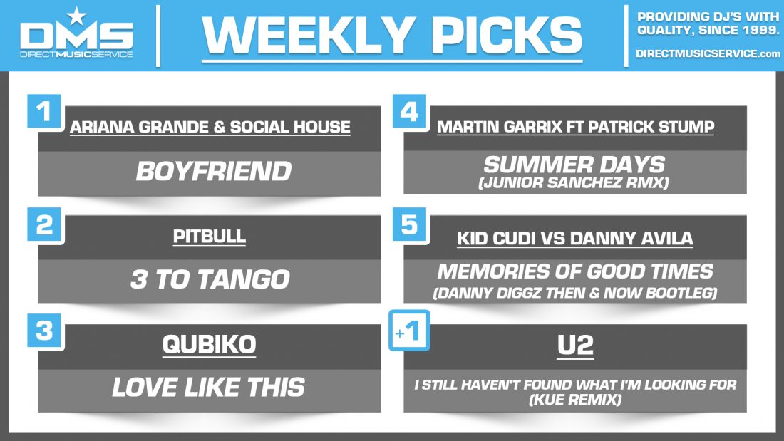 DMS TOP 5 PICKS OF THE WEEK – 8/5/19