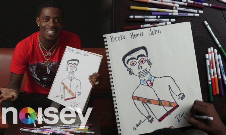 Rich Homie Quan Finds Peace While Drawing | Noisey Self Portraits
