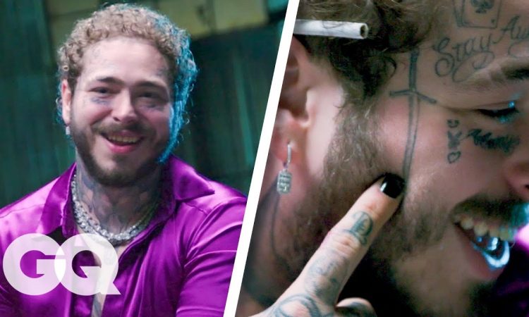 Post Malone Breaks Down His Tattoos Part 2 | GQ