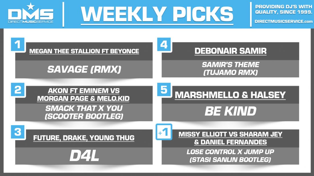 DMS TOP 5 PICKS OF THE WEEK – 5/4/2020