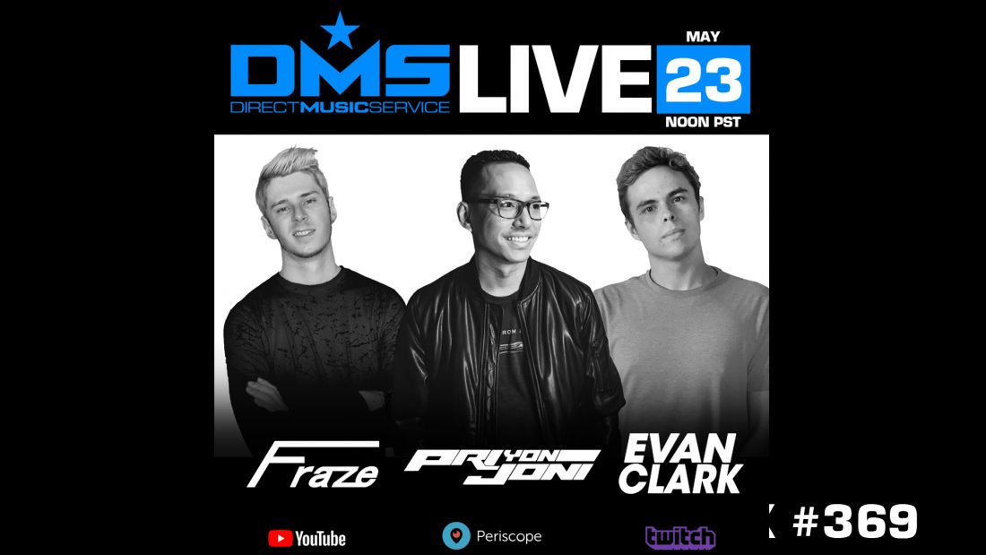 DMS LIVE STREAM FT. FRAZE, PRI YON JONI, & EVAN CLARK