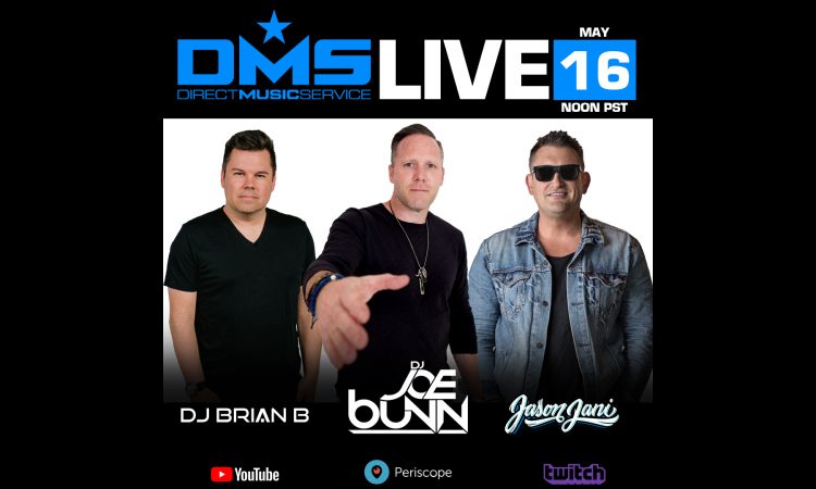 DMS LIVE STREAM FT. DJ  BRIAN B, JOE  BUNN & JASON JANI