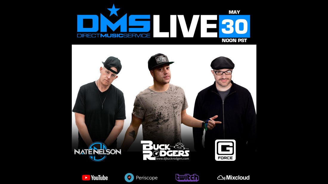 DMS LIVE STREAM FT. NATE NELSON, BUCK RODGERS, G FORCE