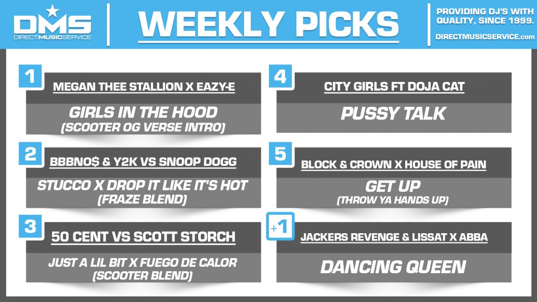 DMS TOP 5 PICKS OF THE WEEK – 6/29/2020