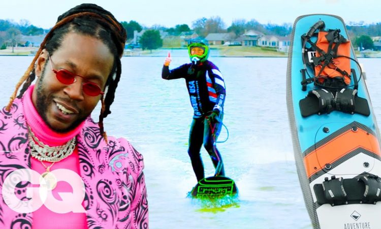 2 Chainz Checks Out an $11.4K Motorized Surfboard | Most Expensivest | GQ & VICE TV