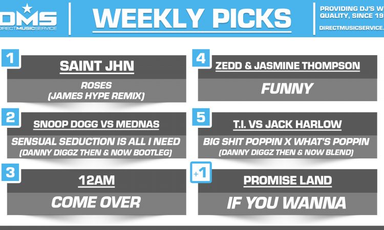 DMS TOP 5 PICKS OF THE WEEK – 7/27/2020