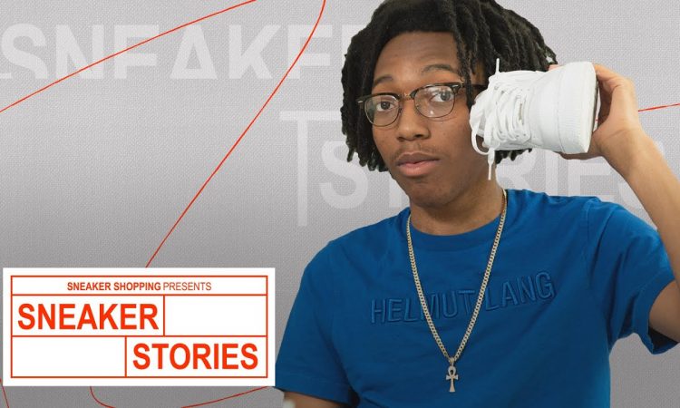 Lil Tecca Shows Off His Favorite Sneakers, Talks Off Whites and Nike Mags On Sneaker Stories