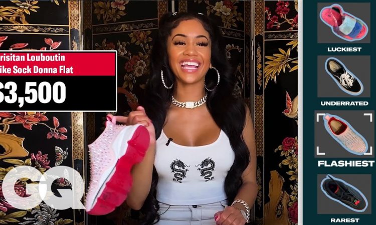 Saweetie Shows Off Her Favorite Sneakers, From Rarest to Sexiest | GQ