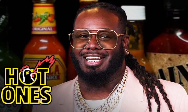T-Pain Tastes Gas While Eating Spicy Wings | Hot Ones