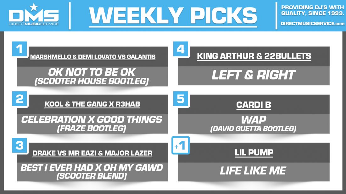 DMS TOP 5 PICKS OF THE WEEK – 9/28/2020