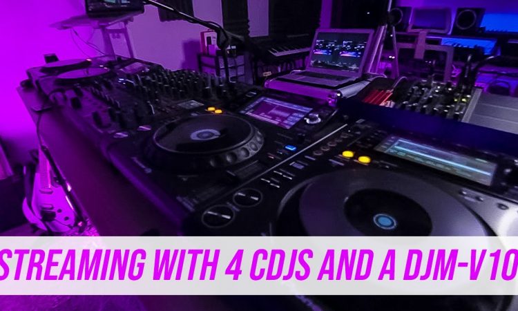 Rig Rundown | DJM-V10 and 4 CDJs Live-Stream Setup | Pri yon Joni