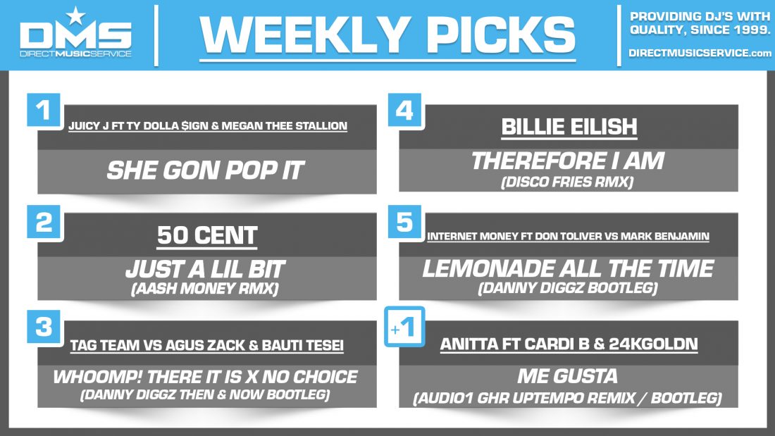 DMS TOP 5 PICKS OF THE WEEK – 12/7/2020