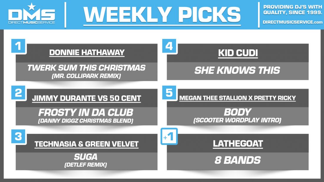 DMS TOP 5 PICKS OF THE WEEK 12-14-2020