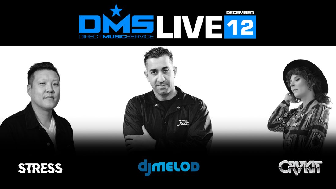DMS LIVE FT. DJ STRESS, CRYKIT, &  MELO D