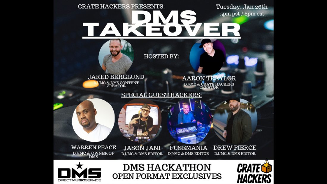 CRATE HACKERS HACKATHON – DMS TAKEOVER