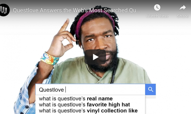 Questlove Answers the Web's Most Searched Questions | WIRED