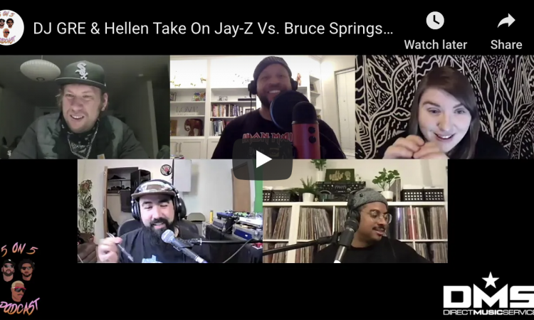 DJ GRE & Hellen Take On Jay-Z Vs. Bruce Springsteen | 5 on 5 Podcast