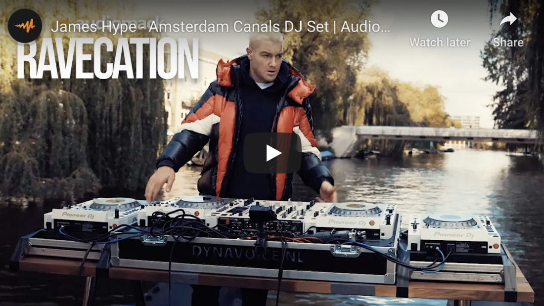 James Hype – Amsterdam Canals DJ Set | Audiomack Ravecation