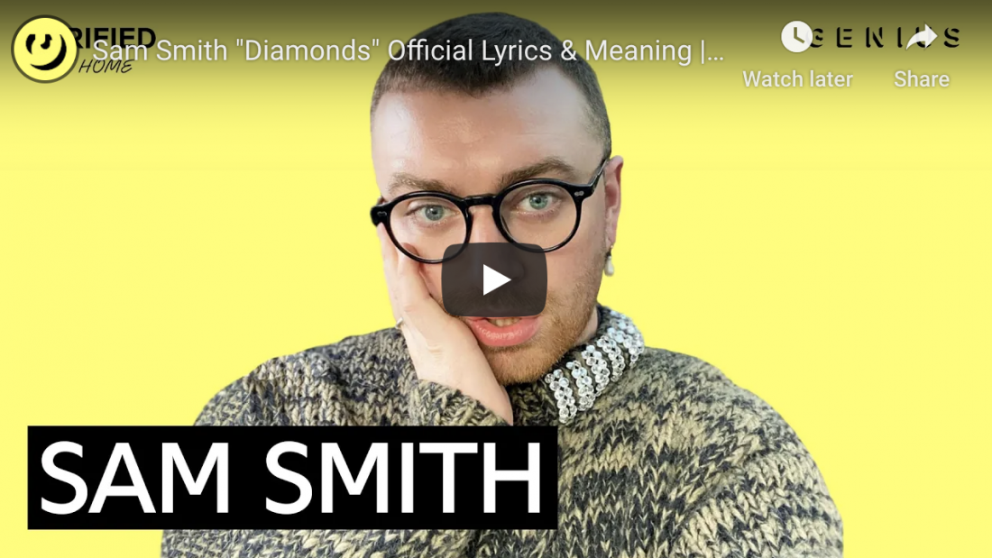 Sam Smith “Diamonds” Official Lyrics & Meaning | Verified