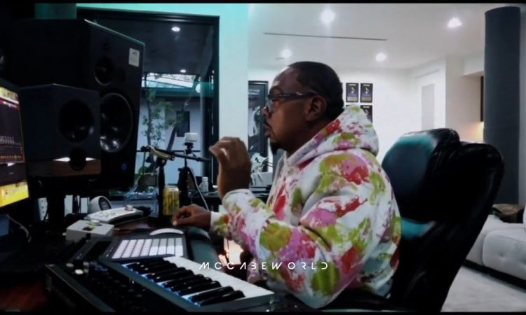 Timbaland making a Beat for DJ Khaled!