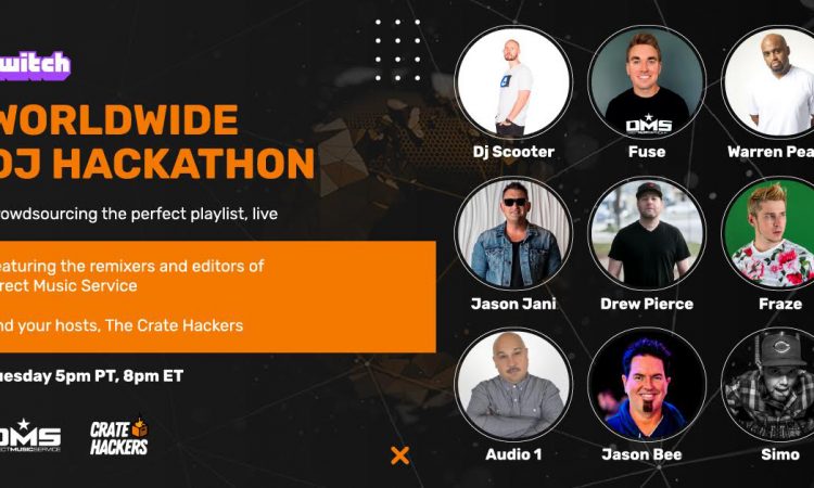 DMS x Crate Hackers Worldwide DJ Hackathon
