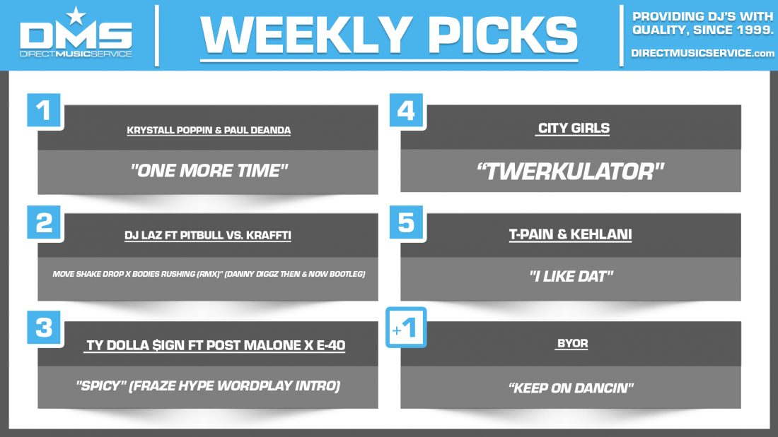 DMS TOP 5 PICKS OF THE WEEK 5-24-2021