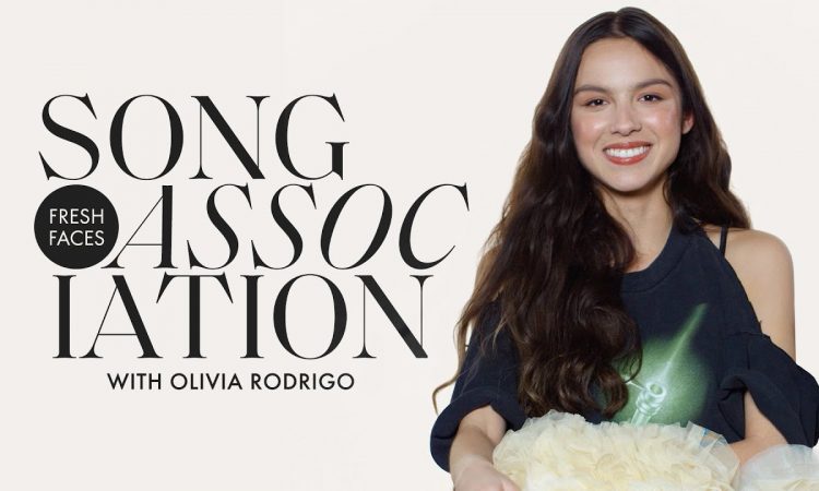Olivia Rodrigo Sings in a Game of Song Association | ELLE