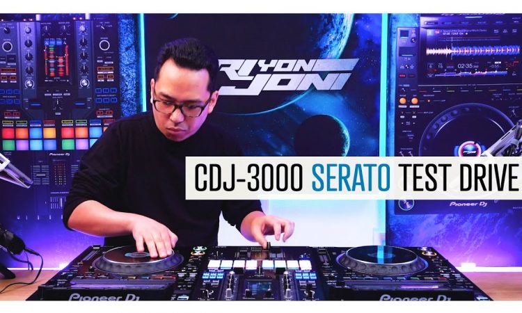 Jazzy Jeff Inspired Routine | CDJ-3000 Serato HID Mode Test Drive | Pri Yon Joni