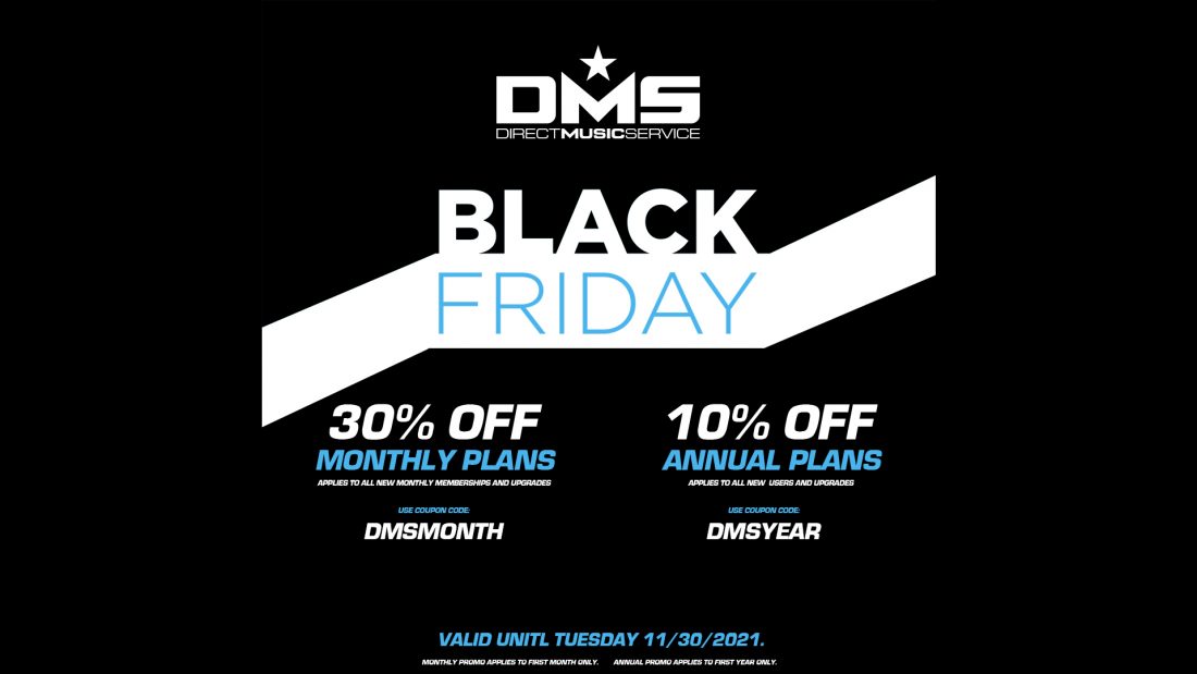 DMS BLACK FRIDAY / CYBER MONDAY DEAL