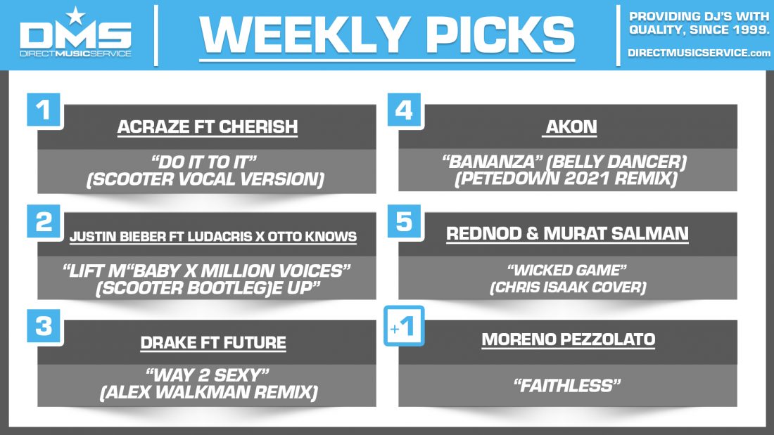 DMS TOP 5 PICKS OF THE WEEK 11-29-2021