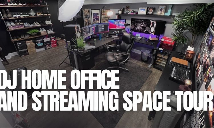 DJ Home Office + Streaming Space Tour 2022 | Jason Jani