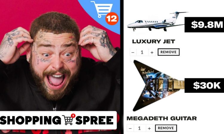 Post Malone's $3.1M Shopping Spree | GQ