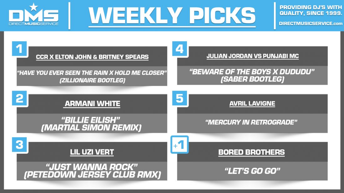 DMS TOP 5 PICKS OF THE WEEK 11-28-2022