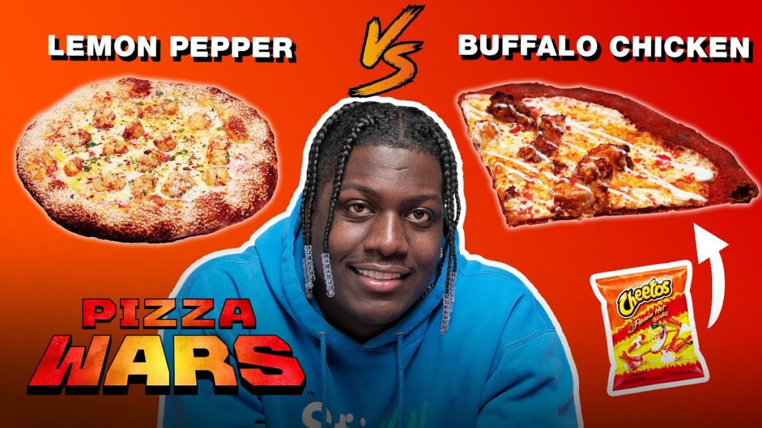 Lil Yachty Pizza Battle: Lemon Pepper Chicken vs Flamin’ Hot Cheetos! | Pizza Wars
